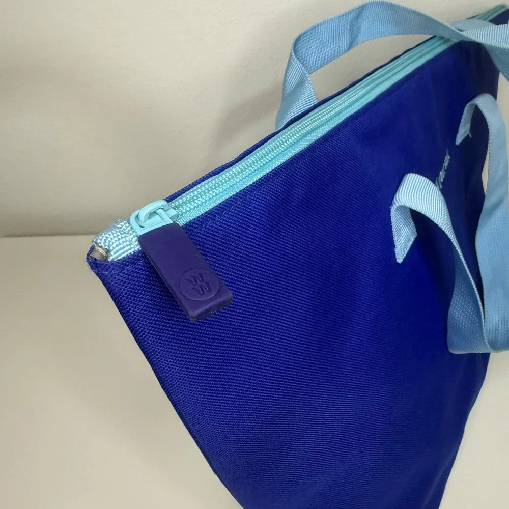 WW Weight Watchers Insulated Cooler Tote Bag Royal Blue Feed Your Soul 19x12